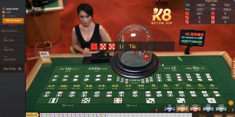 Tài xỉu K8 - Sân chơi săn thưởng hấp dẫn, chơi là mê 2 Hướng dẫn cách tham gia chơi tài xỉu K8 chi tiết