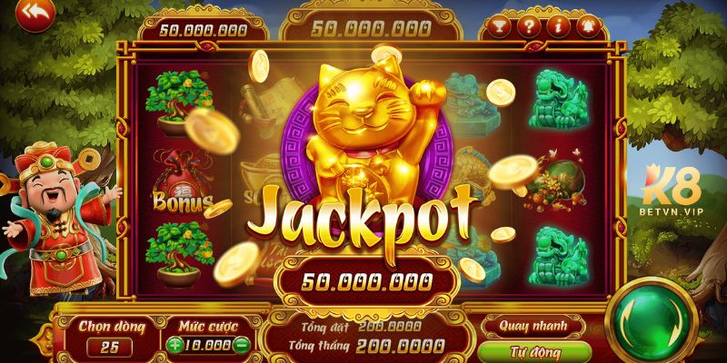 Nổ hũ K8 - Cổng game nổ hũ trực tuyến top đầu 2025 3 Một số trò chơi nổ hũ nổi bật tại K8